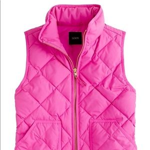 J Crew women’s quilted excursion vest